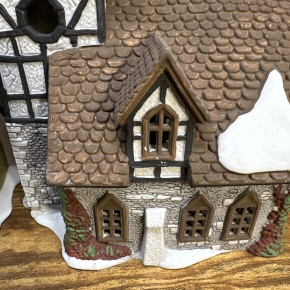 Vintage Dept 56 Dickens Village Lot of 2 Churches 1 Post Office NO BOX NO LIGHT - Picture 6 of 12